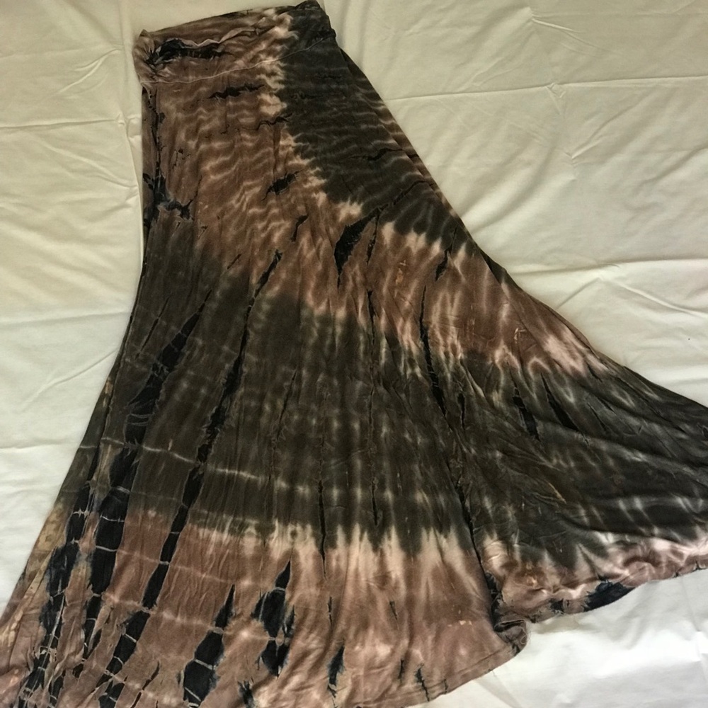 Bohemian long maxi skirt